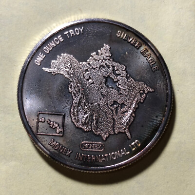 1982 Silver Eagle United States Monex 1 oz .999 Silver Round