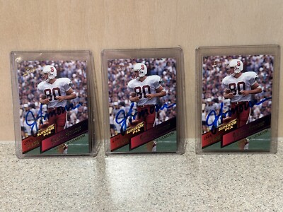 1995 Superior Pix /5000 Justin Armour #50 Autograph Rookie Card