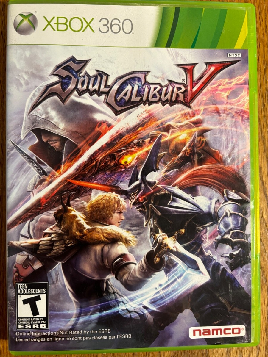 SoulCalibur IV Sur Xbox 360 – Version Française Complète (boîte, Jeu, Notice) – Bon état
