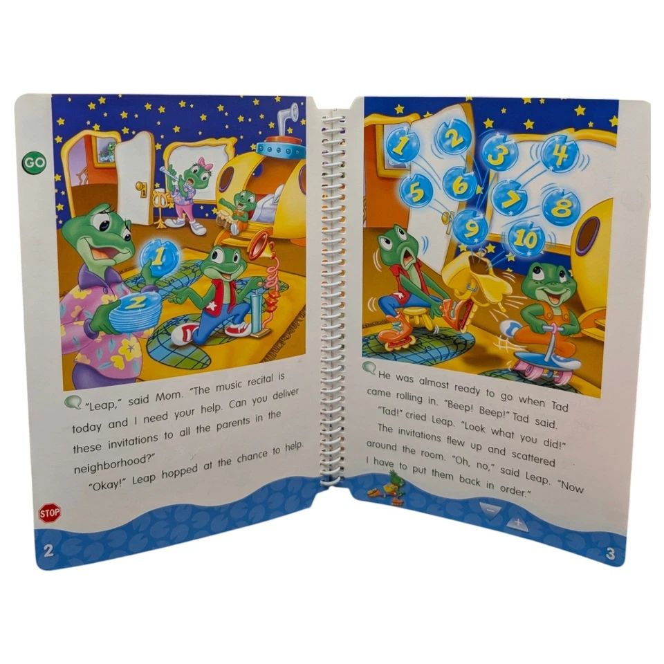 Libros de matemáticas LeapFrog LeapStart Leap 1 - Juego de aprendizaje preescolar y grado 1 Foto 3 de 4