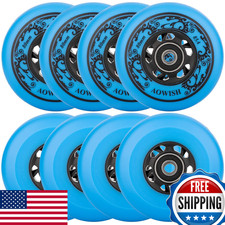 Aowish Inline Skate Wheels 85A Outdoor Asphalt Formula Hockey Roller Blades
