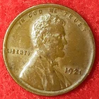 1921 Lincoln Cent / Extremely Fine XF / Low Shipping / Coin #L212