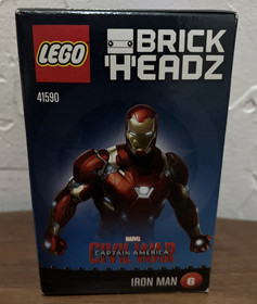 Brand NEW - SEALED - LEGO BrickHeadz Iron Man 41590