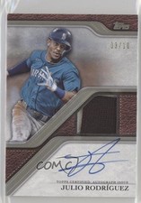 2024 Series 2 Topps Reverence 3/10 Julio Rodriguez Rodríguez Patch Auto v9t