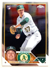 MASON MILLER ROOKIE • 2023 Topps Chrome #USC39 • SHARP SAN DIEGO PADRES RC!!!