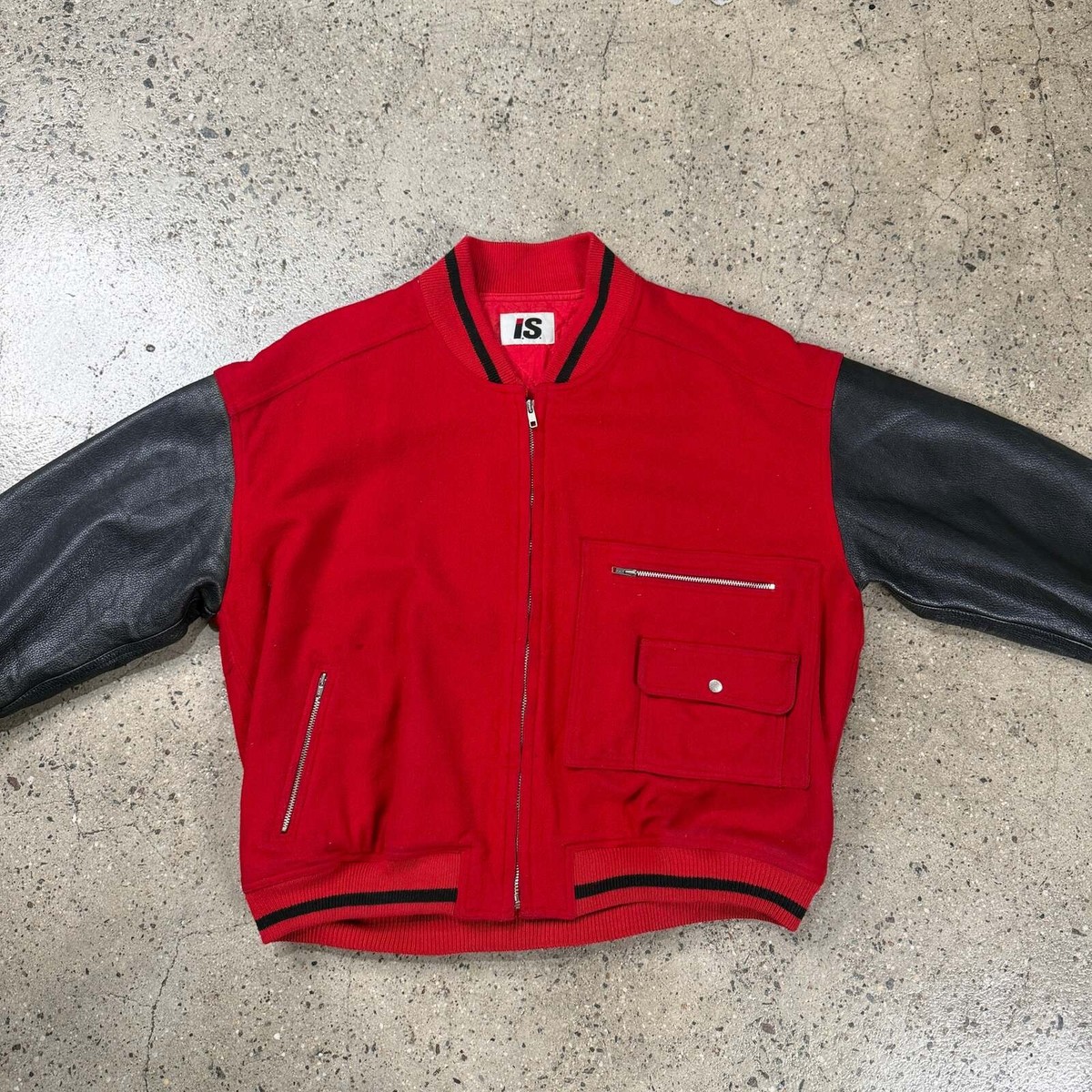 Issey Miyake 1980s Sport Care Label Bomber Jacket View 4