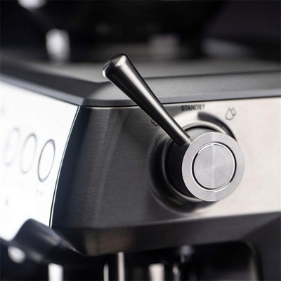 Premium Silver Stainless Steel Steam Lever - Fits Breville Barista Pro & Express