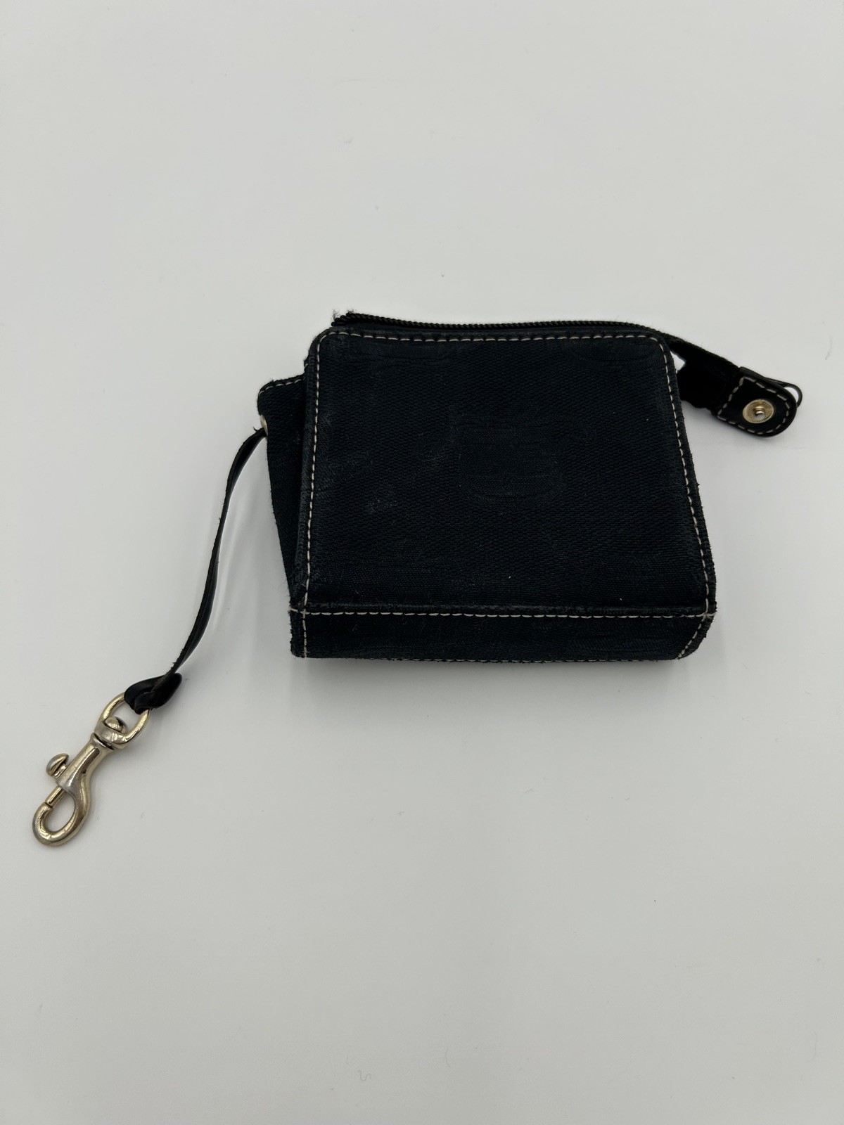 Dooney Bourke Black Small Tiny Wallet - image 1