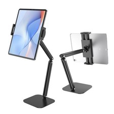 Tablet Stand for iPad, Aluminum Multi-Angle Adjustable Tablet Holder, Heavy-D...