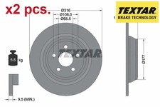 X2 PZ SET DISCHI FRENO POSTERIORI SINISTRO E DESTRO 92291903 TEXTAR I