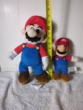 Super Mario 2021 9 and 2018 15" Nintendo Stuffed Toy Plushies
