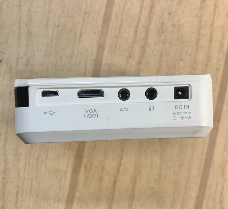 Lumex Smart Pod Mini Pocket Size Projector HD 1080p 120" Display, White Mx-100 - Image 4 of 4