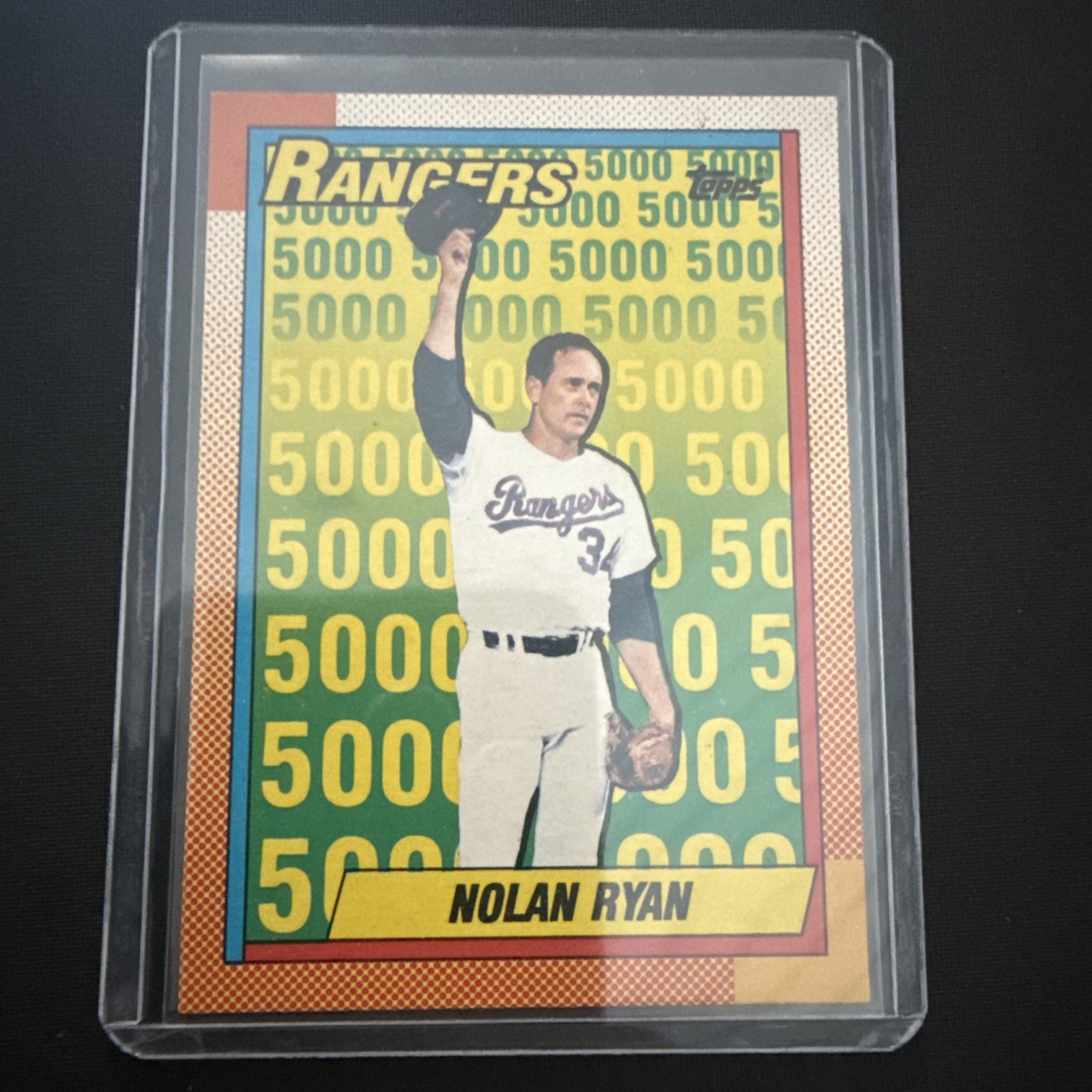 1990 O-PEE-CHEE OPC CANADIAN "THE RANGERS YEARS" #5 NOLAN RYAN 🔥 MINT CENTERED