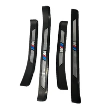 4 PCS DOOR SILL TRIM KIT PLATE SET For BMW E39 96-03 M5 Protector