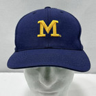 Vintage Michigan Wolverines Hat Cap Snap Back Sports Specialties Osfa Logo Men
