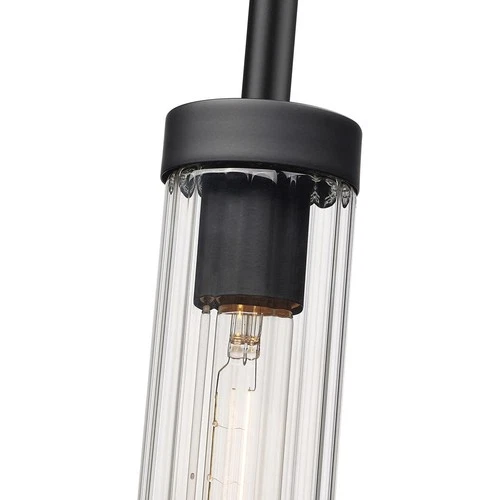 Z-Lite 740P-ROD-MB Beau 1 Light 4.75 inch Matte Black Pendant Ceiling Light - Picture 6 of 8