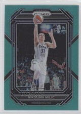 2023 Panini Prizm WNBA Teal Prizm 45/49 Nikolina Milic #28 md3