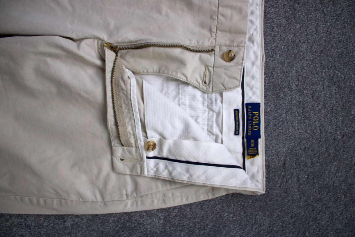 Polo Ralph Lauren Cotton White Pants for Men for sale | eBay