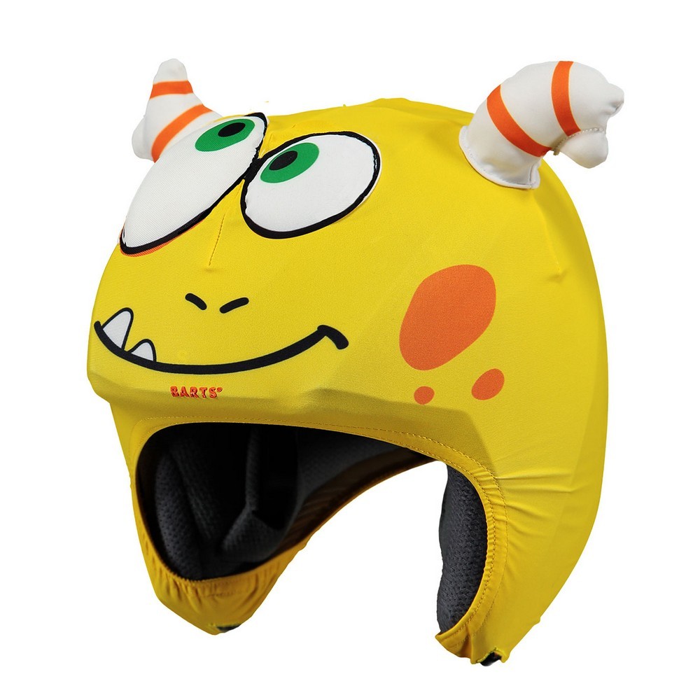 Childs Barts Ski Helmet Cover 3D Yellow Monster
