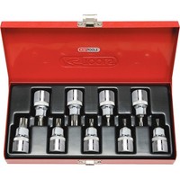 "Ks-Tools 918.1385 1/2\" Chromeplus Bit-Stecknuss-Satz TX 9-Tlg. T20-T60"