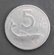 MONETE DA 5 LIRE 1952-53-54 RARE COME DA FOTO