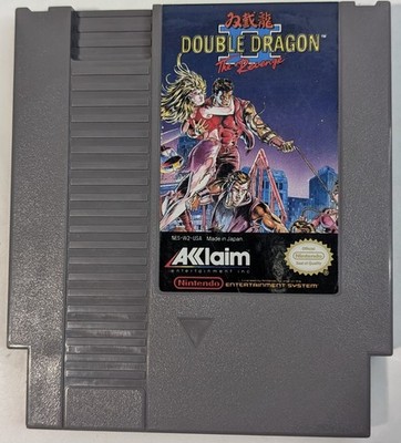 Double Dragon II: The RevengeNintendo Entertainment System NES Cleaned & Tested