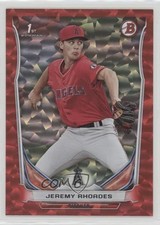 2014 Bowman Draft Red Ice 91/150 Jeremy Rhoades #DP113 2f9