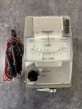 Vintage Amprobe Insulation & Resistance Tester Model AMC-3 Made In Japan