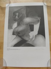 Affiche Roger Somville Signée 25/36cm