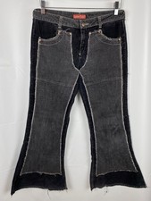 Indian Rose Low Rise Corduroy Opium Jeans Flared Italy