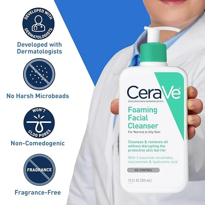 Cerave Foaming Facial Cleanser - Image 4 of 4