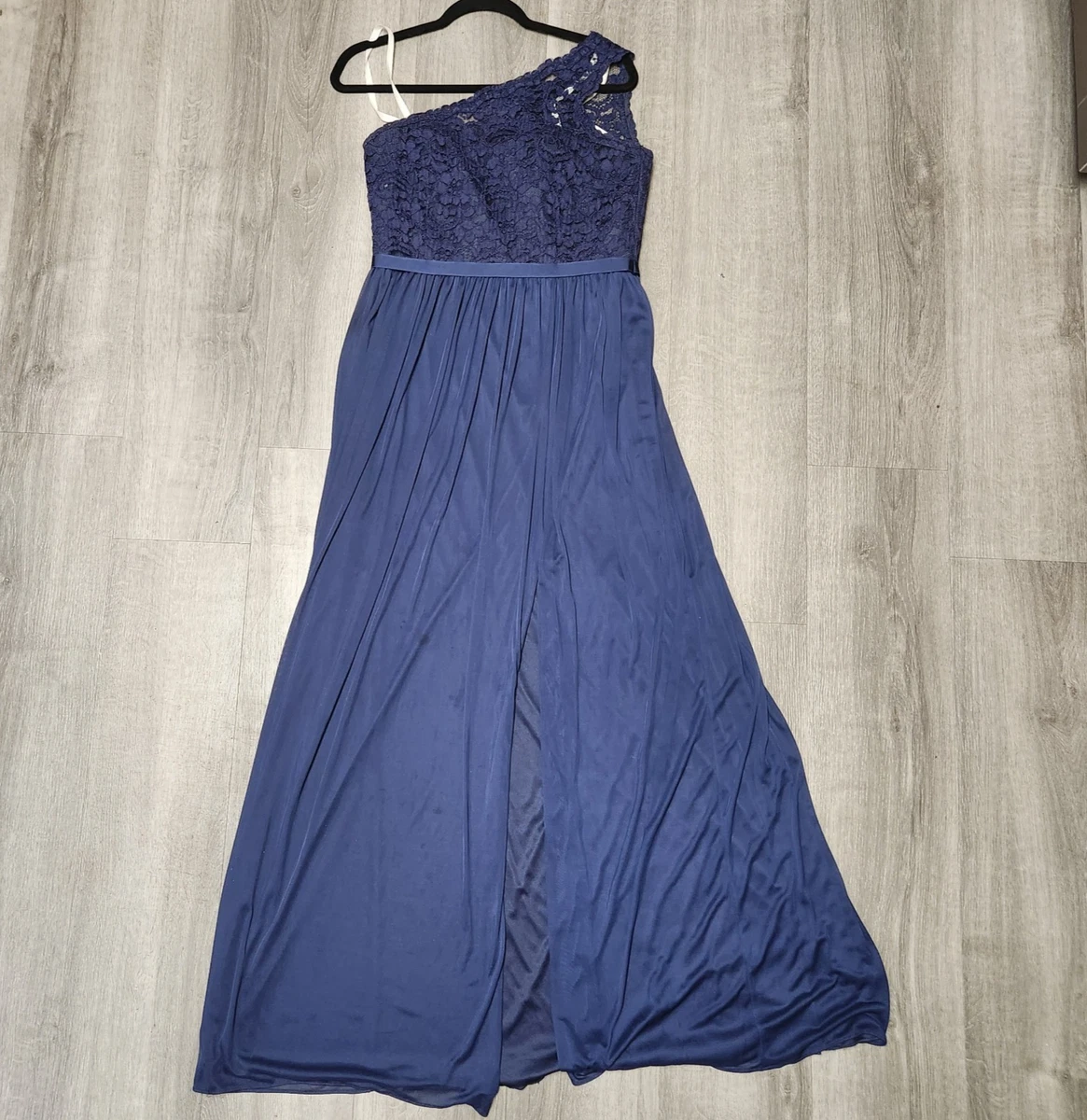 chinese dress ladies KURFACE One Shoulder Lace Bridesmaid Dress Long Split Wedding Evening Prom  Maid or Honor Gowns For Juniors Women, siliver, 32 : Amazon.nl: Fashion main image 0