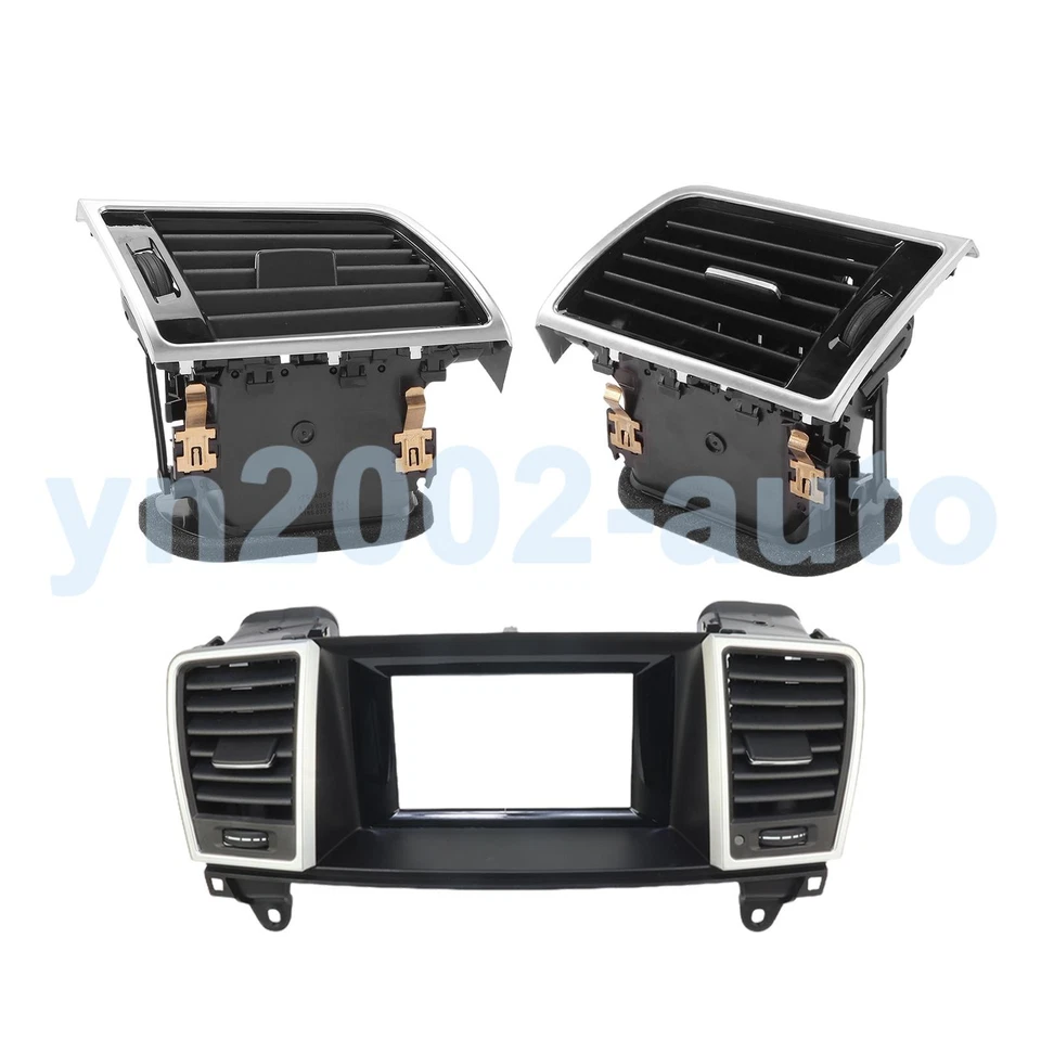 Front Dashboard Air Vent Grill &Center Dashboard For Benz W166 ML320 ML350 GL400 - Imagem 4 de 4