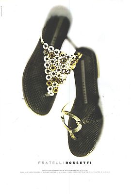 ADVERTISING 2004 FRATELLI ROSSETTI luxury shoes 050812