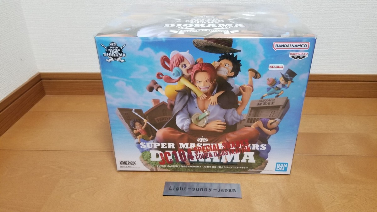 New ONE PIECE DAY'23 SUPER MASTER STARS DIORAMA SHANKS LUFFY UTA