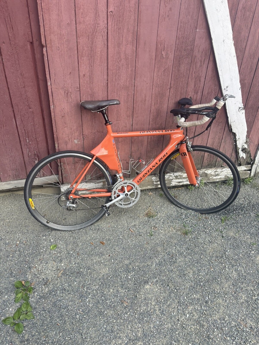 Quintana Roo Redstone Triathlon Bike Rare Vtg Complete Extras Triathlete  Mavic