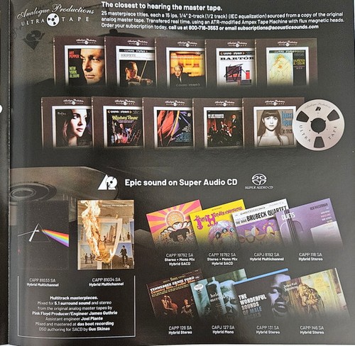 ANALOGUE PRODUCTIONS AAPT-1 THE ULTIMATE TEST LP 180g - Imagen 7 de 9