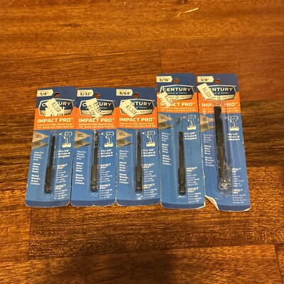 Century Drill & Tool Pro Grade Impact Pro Drill Bits 1 Set