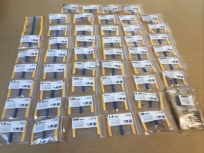 Large LOT Sale of 51 Different Values of Resistors / Most New And Unopened Packs