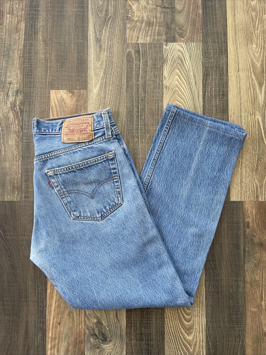 Levi's Vintage 1995 501XX (501-0117) Blue Jeans Made in USA Levi's Vintage 1995 501XX (501-0117) Blue Jeans Made in USA