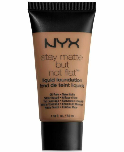 nyx stay matte not flat foundation