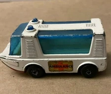 Vintage 1971 Lesney Matchbox #MB46 - Stretcha Fetcha Ambulance