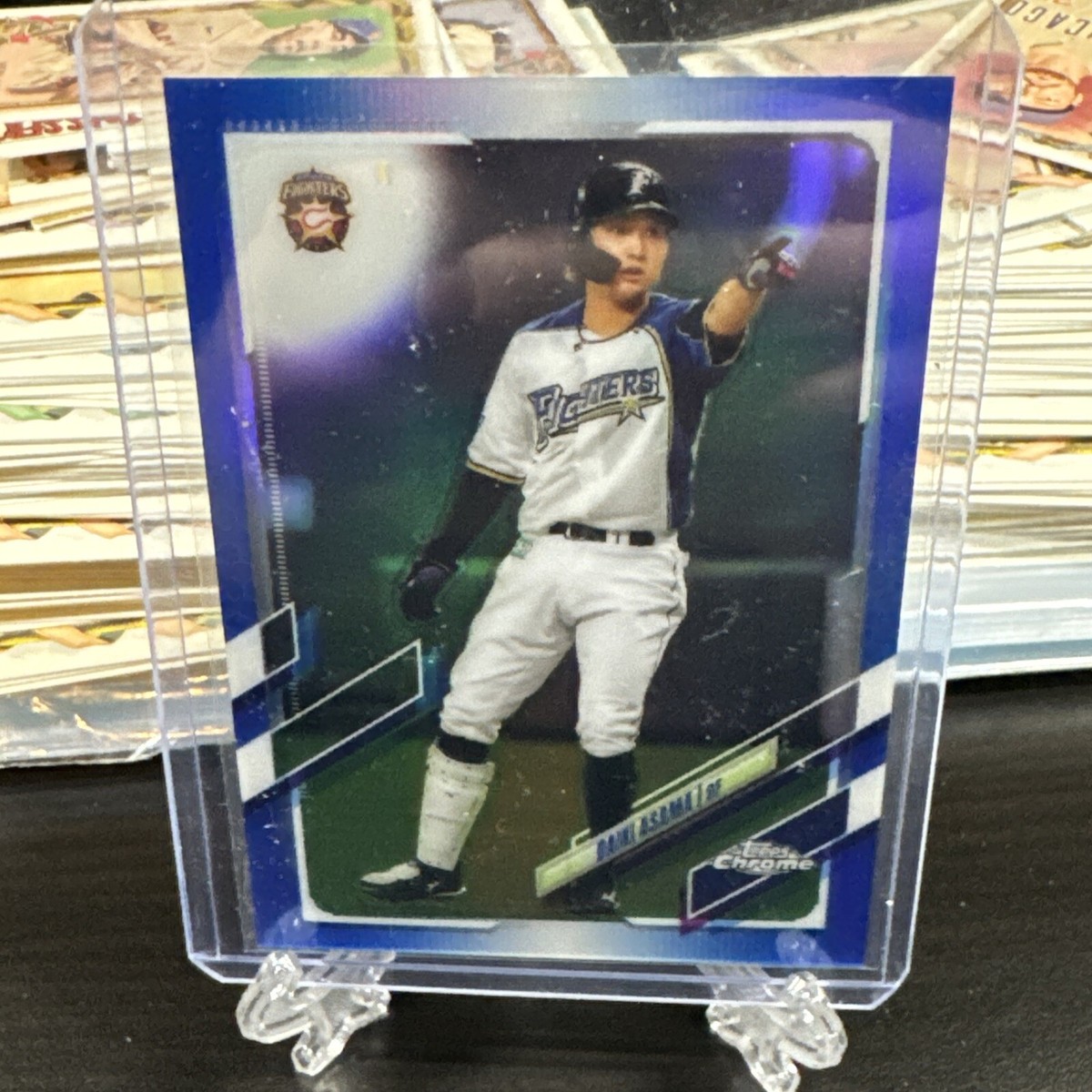 2021 Topps Chrome NPB #175 Daiki Asama Blue Refractor #/150 | eBay