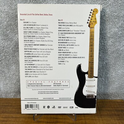 Eric Clapton - Crossroads Guitar Festival (DVD, 2004, 2-Disc Set