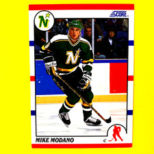 Mike Modano 1990-91 Score Rookie Card #120 NHL Minnesota Northstars. rookie card picture