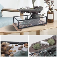 Desktop Rockery Waterfall Fountain Indoor Home Decor Fountain Flowing ornaments