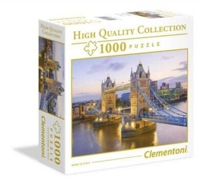 Clementoni Puzzle 1000 Teile LONDON TOWER BRIDGE