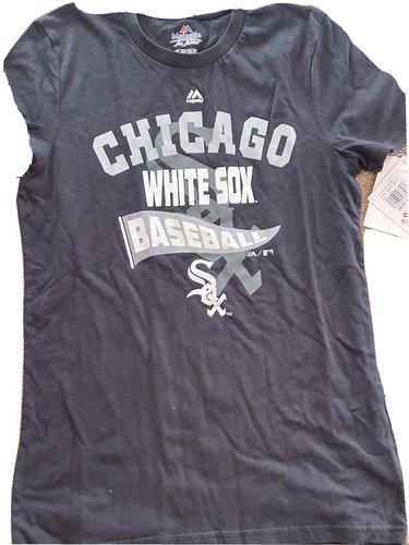 Chicago White Sox Black T-Shirt Size Youth XL NWT Girls