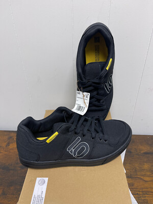 NEW Mens Five Ten Freerider Canvas Black Size 13 Stealth Rubber Shoes GZ4659