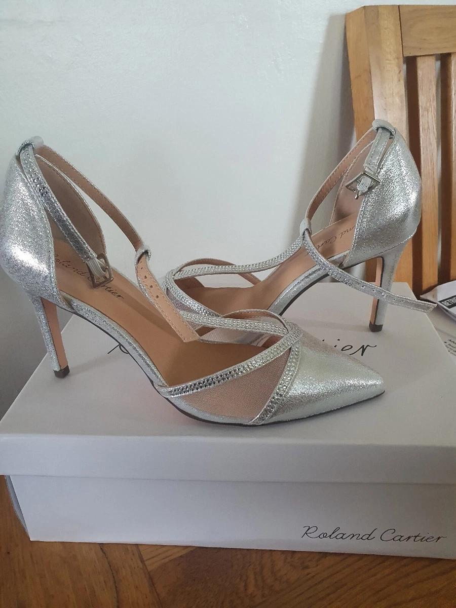 Roland cartier silver best sale shoes